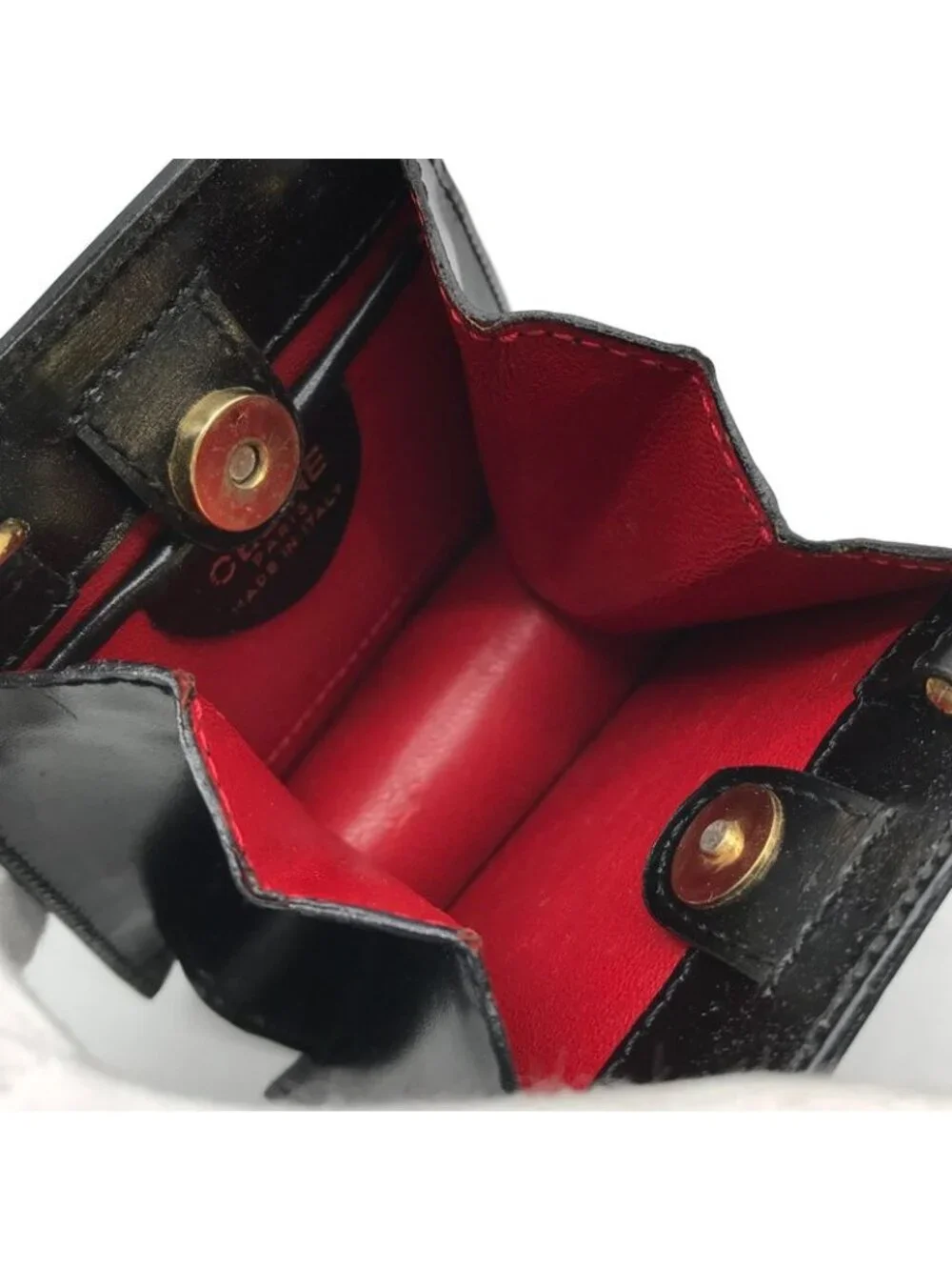 Celine Circle Vintage Leather 2-Way Mini Shoulder Bag Black - Picture 8 of 10